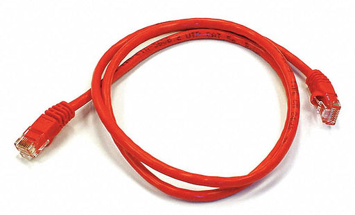 M3396 Patch Cord Cat 6 Booted Red 3.0 ft.