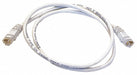 M3396 Patch Cord Cat 6 Booted White 3.0 ft.