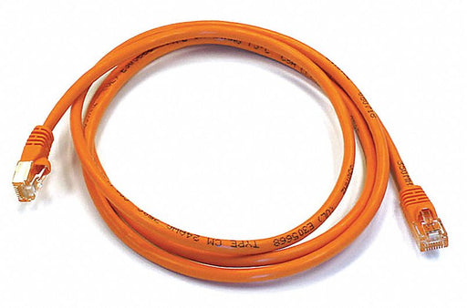 M3396 Patch Cord Cat 6 Booted Orange 5.0 ft.