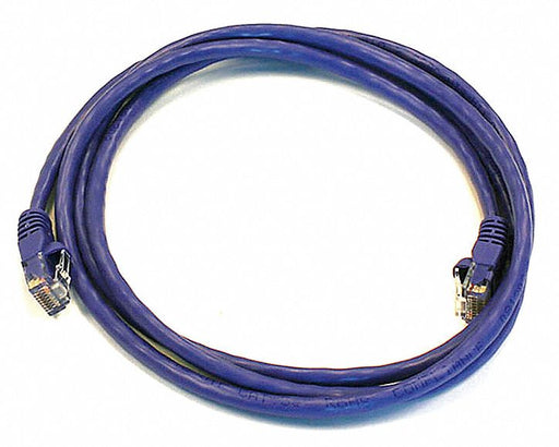 M3396 Patch Cord Cat 6 Booted Purple 5.0 ft.