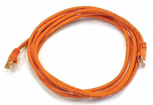 M3396 Patch Cord Cat 6 Booted Orange 7.0 ft.