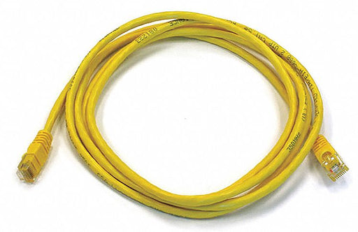 M3396 Patch Cord Cat 6 Booted Yellow 7.0 ft.