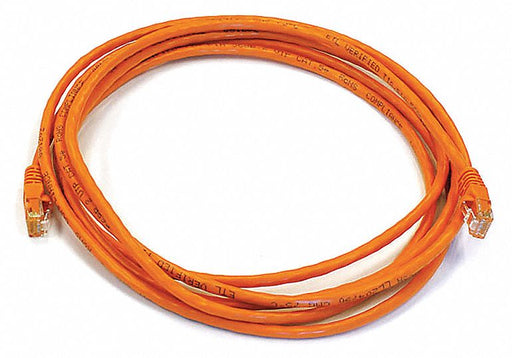 M3396 Patch Cord Cat 6 Booted Orange 10 ft.