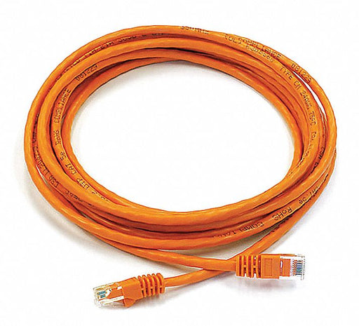 M3396 Patch Cord Cat 6 Booted Orange 14 ft.