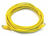 M3396 Patch Cord Cat 6 Booted Yellow 14 ft.