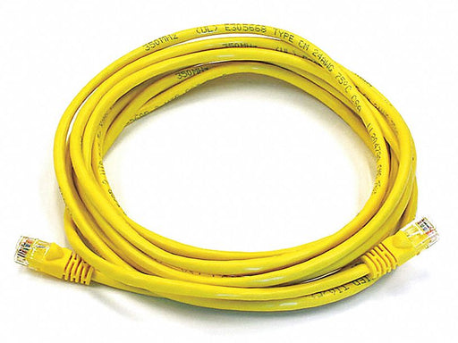 M3396 Patch Cord Cat 6 Booted Yellow 14 ft.
