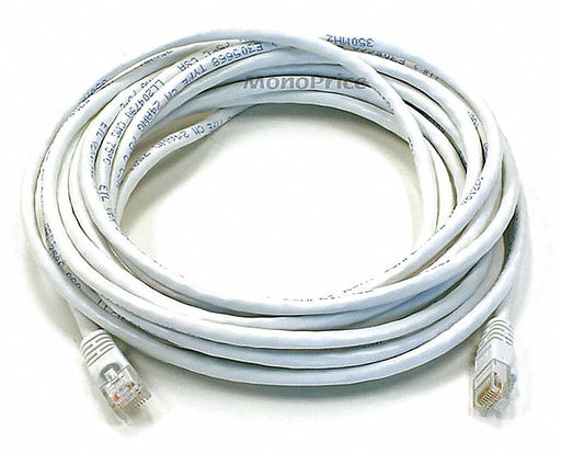 M3396 Patch Cord Cat 6 Booted White 20 ft.
