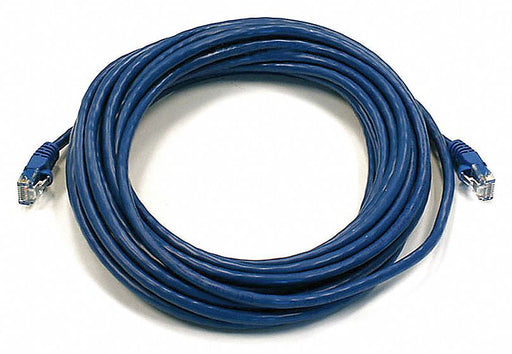 M3396 Patch Cord Cat 6 Booted Blue 25 ft.