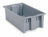F8980 Stack and Nest Ctr Gray Solid Polymer