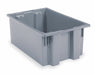 F8966 Stack and Nest Ctr Gray Solid Polymer