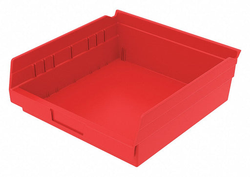 J5060 ShelfBin 11.625inL 11.125inW Plastic