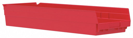 F8871 ShelfBin 23.625inL 8.375inW Plastic