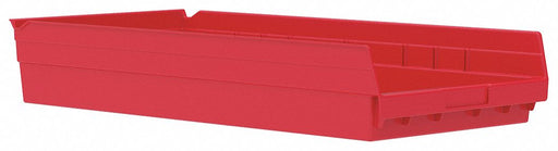 F8909 ShelfBin 23.625inL 11.125inW Plastic