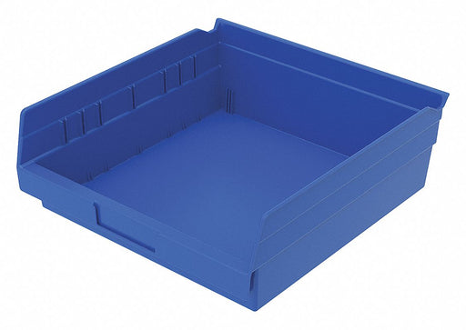 J5060 ShelfBin 11.625inL 11.125inW Plastic