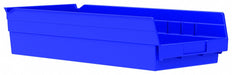 F8876 Shelf Bin Blue Indstr Grd Poly 4 in