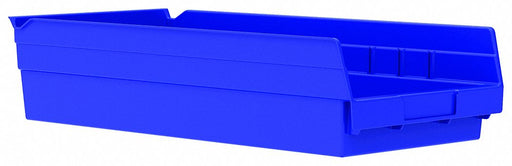 F8876 Shelf Bin Blue Indstr Grd Poly 4 in