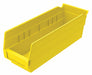 F8466 ShelfBin 11.625inL 4.125inW Plastic