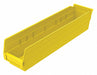 Shelf Bin Yellow Indstr Grd Poly 4 in