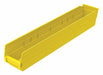 Shelf Bin Yellow Indstr Grd Poly 4 in
