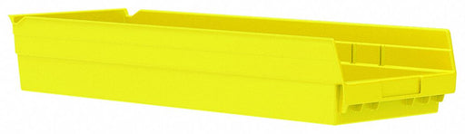 F8871 ShelfBin 23.625inL 8.375inW Plastic