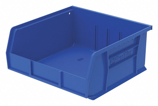 F8699 Hang and Stack Bin Blue Plastic 5 in