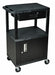 Audio-Visual Cart 200 lb Black 24 in L