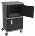 Audio-Visual Cart 200 lb Gray 24 in L