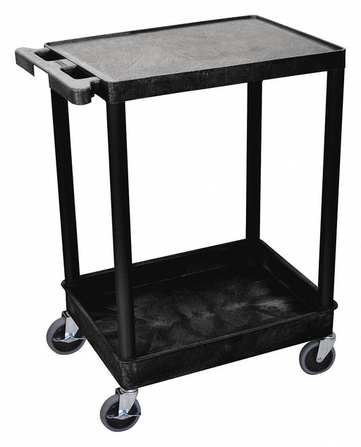 Utility Cart 300 lb Cap. Resin 2 Shlvs