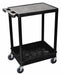 Utility Cart 300 lb Cap. Resin 2 Shlvs