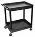 Utility Cart 400 lb Cap. PE 2 Shelves