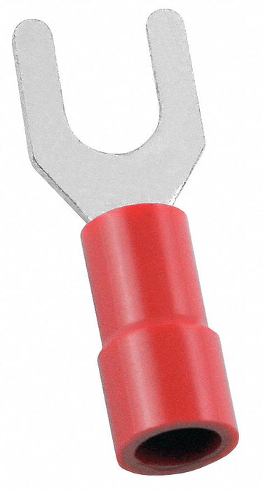 FT 22to16AWG Vinyl Red Stud#6 PK100