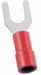 FT 22to16AWG Vinyl Red Stud#6 PK100
