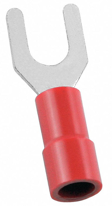 FT 22to16AWG Vinyl Red Stud#10 PK100