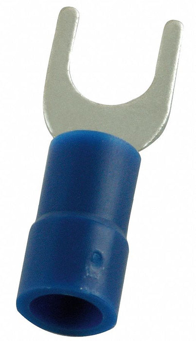 FT 16to14AWG Vinyl Blue Stud#8 PK100
