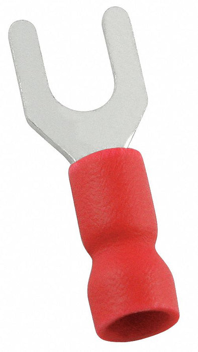 FT 22to16AWG Vinyl Red Stud#8 PK100