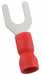 FT 22to16AWG Vinyl Red Stud#8 PK100