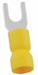 FT 12to10AWG Vinyl Yellow Stud#10 PK50