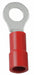 RT 22to16AWG Vinyl Red Stud#8 PK100