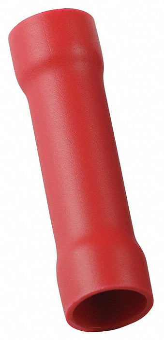 ButtSpliceConnector Red 8AWGMax PK25