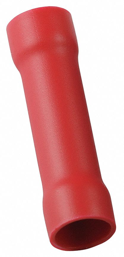 ButtSpliceConnector Red 8AWGMax PK25
