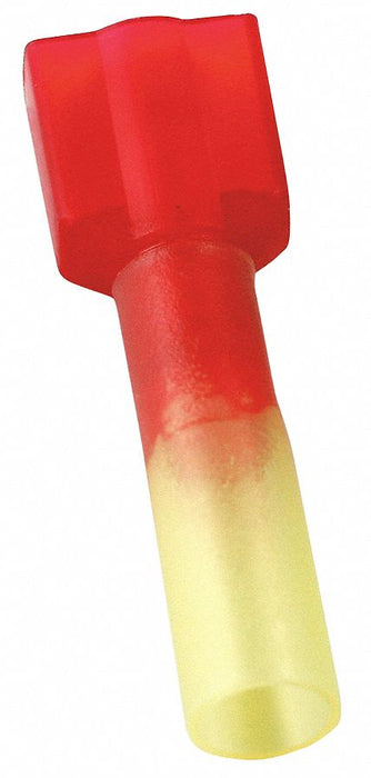 WireDisconnect Brass Red HeatShrink PK25