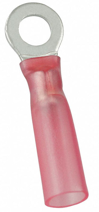 RT 22to16AWG Red HST Stud#8 PK25