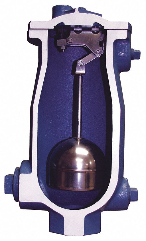 SewageAirReleaseValve FNPT 4 x 1/2 CI