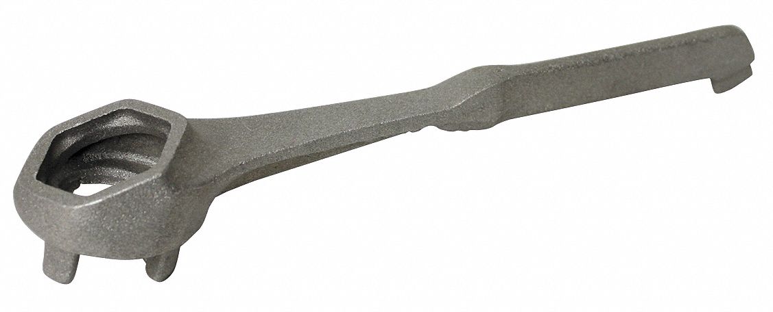 Drum Bung/Plug Wrench Alum 10 1/2 In L