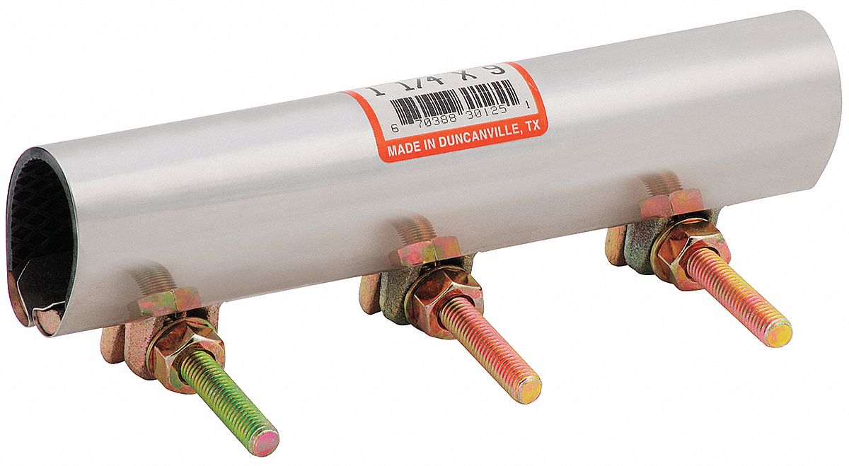 Repair Clamp 2 PipeSize Partial Cov 9 L
