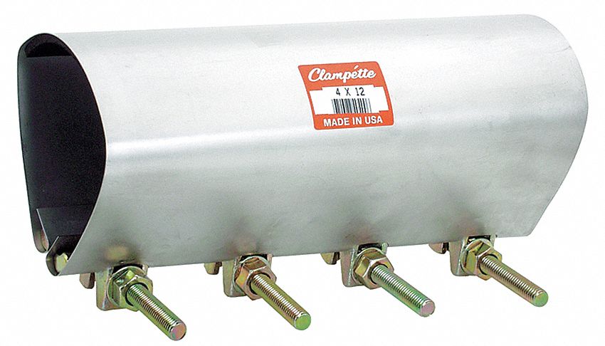 Repair Clamp 3 PipeSize Partial Cov 12 L