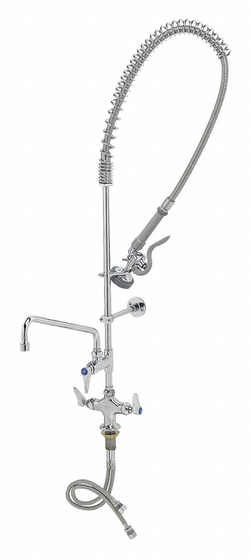 Gooseneck Chrome T S Brass 1.42gpm