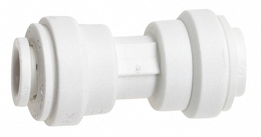 Straight Union Quick ConnectFittng White