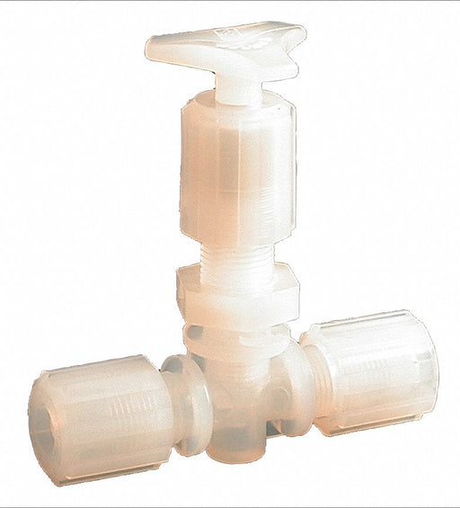 Needle Valve Straight 1/4 in Flare