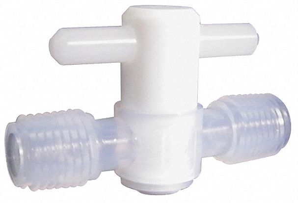 Stopcock MNPT 1/4 PFA